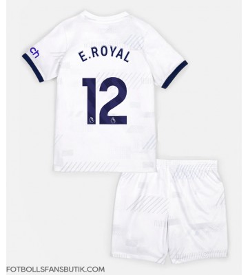 Tottenham Hotspur Emerson Royal #12 Replika Hemmatröja Barn 2023-24 Kortärmad (+ Korta byxor)